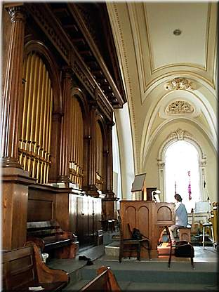 Le grand orgue Casavant de la cathdrale de Saguenay.