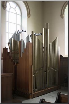 L'orgue de la chapelle, install en mai 2006 par Luc Lessard.
